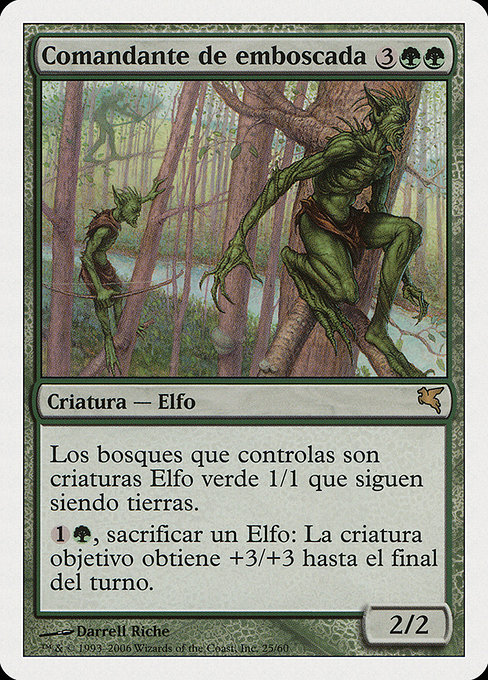 Magic the Gathering Card - Ambush Commander - MTG Circle