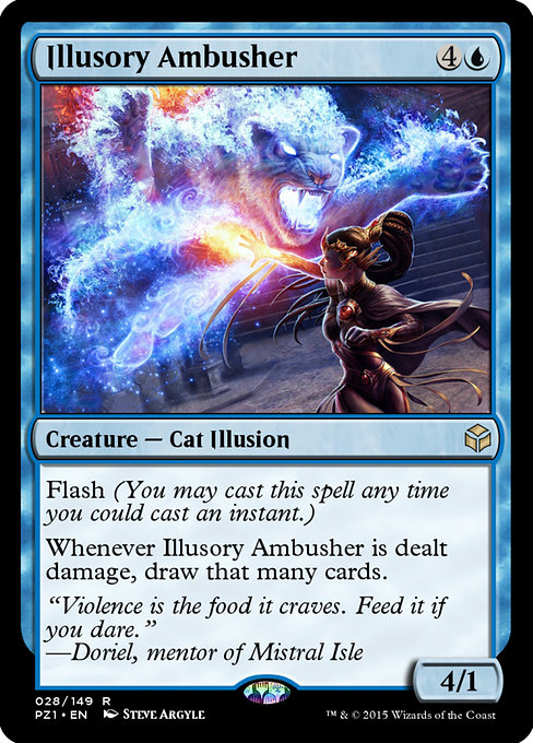 Magic the Gathering Card - Illusory Ambusher - MTG Circle