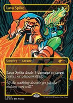 Magic the Gathering Card - Lava Spike - MTG Circle