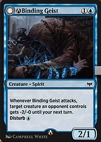Magic the Gathering Card - A-Binding Geist // A-Spectral Binding - MTG Circle