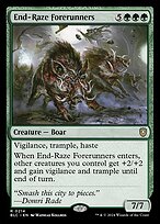 Magic the Gathering Card - End-Raze Forerunners - MTG Circle