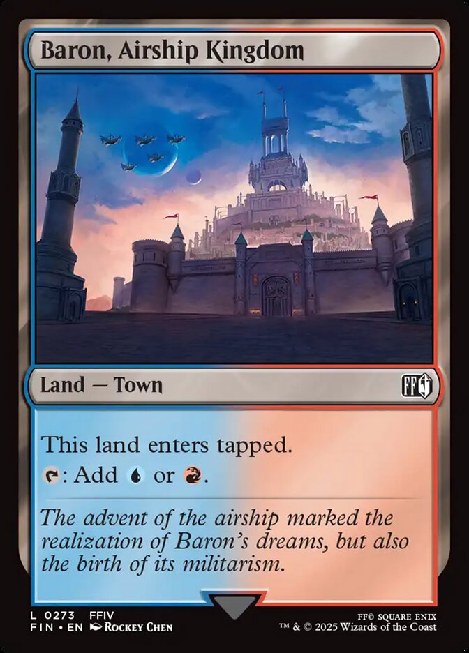 Magic the Gathering Card - Baron, Airship Kingdom - MTG Circle