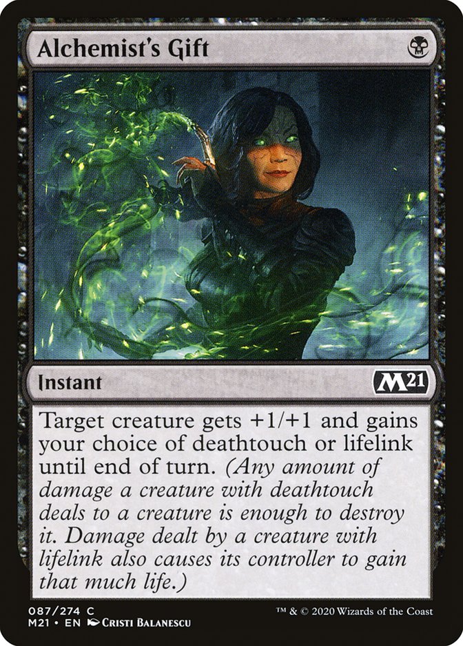 Magic the Gathering Card - Alchemist's Gift - MTG Circle