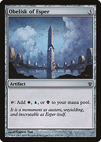 Magic the Gathering Card - Obelisk of Esper - MTG Circle