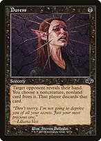 Magic the Gathering Card - Duress - MTG Circle