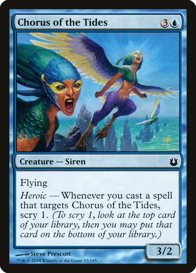 Magic the Gathering Card - Chorus of the Tides - MTG Circle