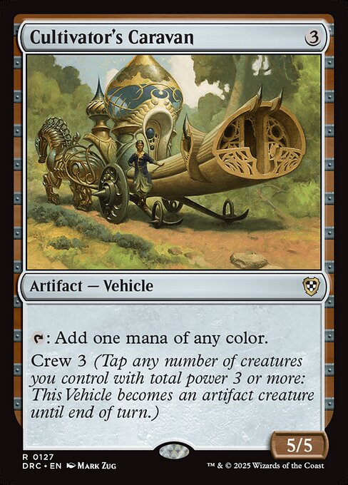 Magic the Gathering Card - Cultivator's Caravan - MTG Circle