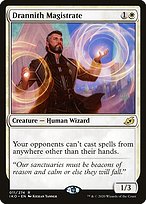 Magic the Gathering Card - Drannith Magistrate - MTG Circle