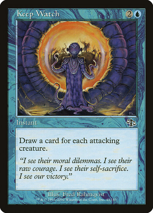 Magic the Gathering Card - Keep Watch - MTG Circle