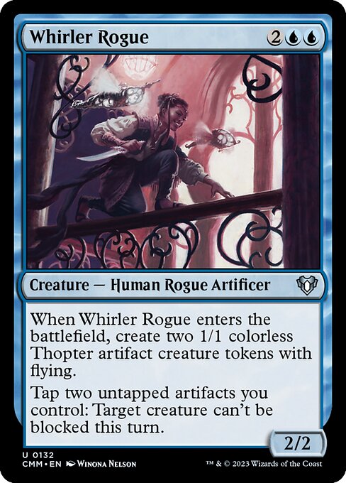 Magic the Gathering Card - Whirler Rogue - MTG Circle