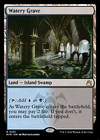 Magic the Gathering Card - Watery Grave - MTG Circle