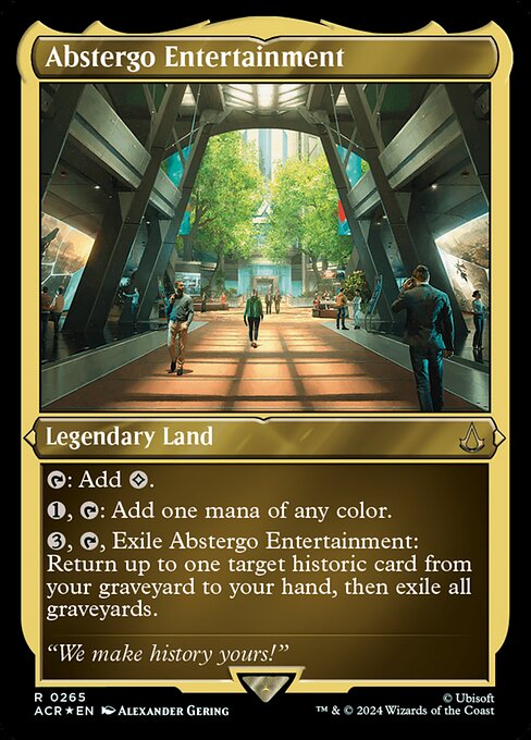 Magic the Gathering Card - Abstergo Entertainment - MTG Circle