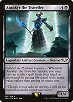 Magic the Gathering Card - Anrakyr the Traveller - MTG Circle