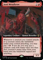 Magic the Gathering Card - Arni Metalbrow - MTG Circle