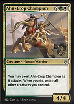 Magic the Gathering Card - Ahn-Crop Champion - MTG Circle