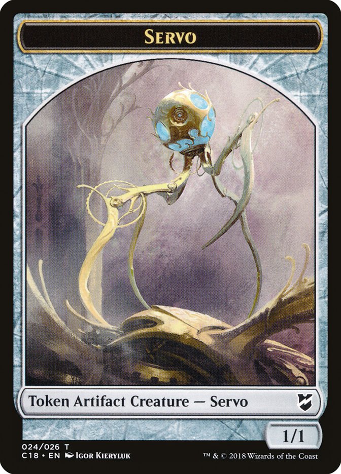 Magic the Gathering Card - Servo - MTG Circle