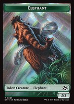 Magic the Gathering Card - Elephant - MTG Circle