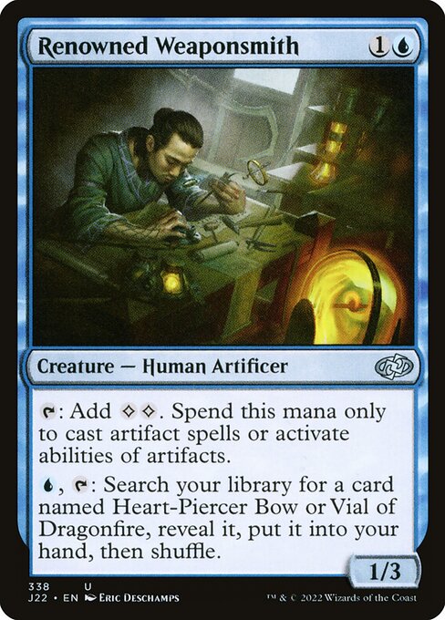 Magic the Gathering Card - Renowned Weaponsmith - MTG Circle