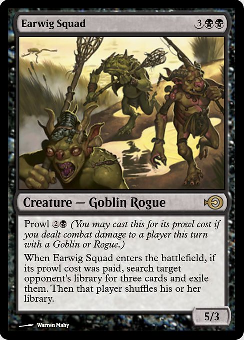 Magic the Gathering Card - Earwig Squad - MTG Circle