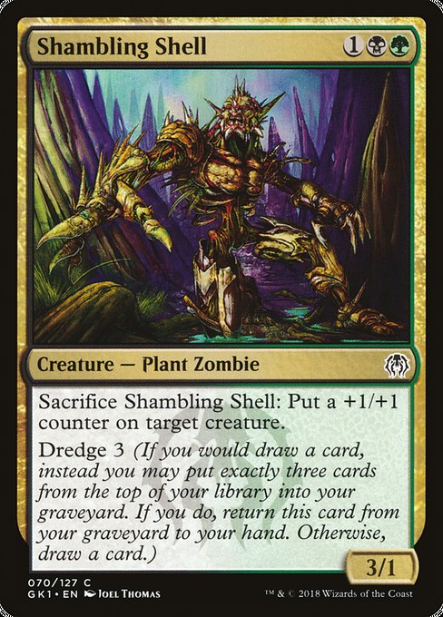 Magic the Gathering Card - Shambling Shell - MTG Circle