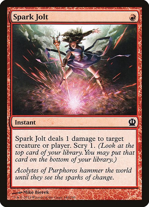 Magic the Gathering Card - Spark Jolt - MTG Circle