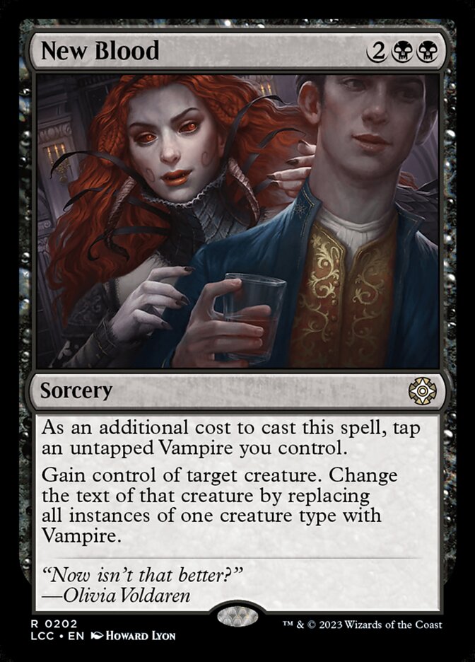 Magic the Gathering Card - New Blood - MTG Circle