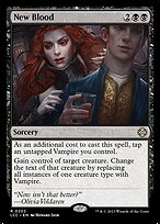 Magic the Gathering Card - New Blood - MTG Circle