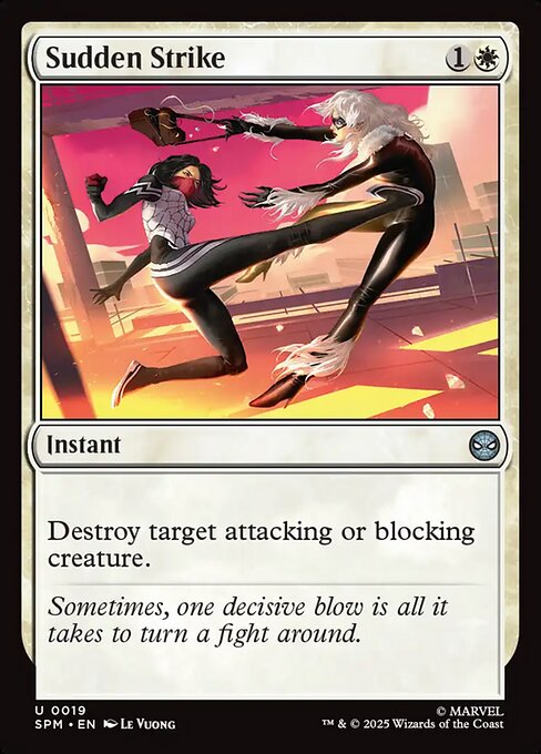 Magic the Gathering Card - Sudden Strike - MTG Circle