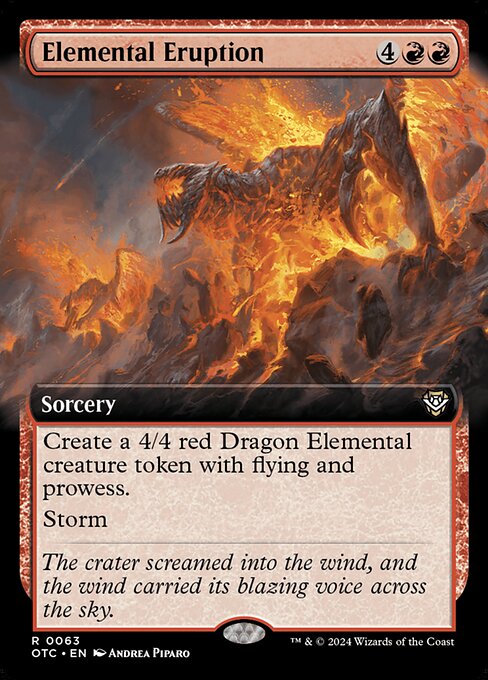 Magic the Gathering Card - Elemental Eruption - MTG Circle