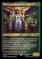Magic the Gathering Card - Cleopatra, Exiled Pharaoh - MTG Circle