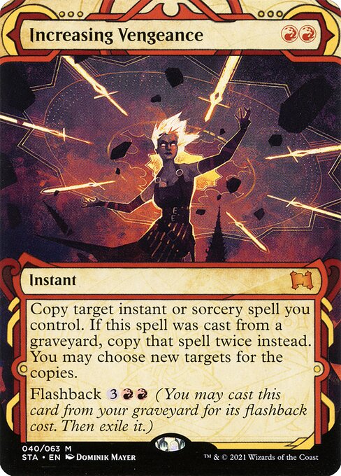 Magic the Gathering Card - Increasing Vengeance - MTG Circle