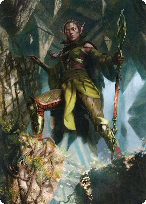 Magic the Gathering Card - Nissa of Shadowed Boughs - MTG Circle
