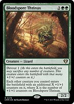 Magic the Gathering Card - Bloodspore Thrinax - MTG Circle