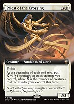 Magic the Gathering Card - Priest of the Crossing - MTG Circle