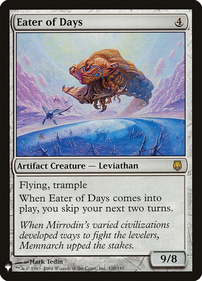 Magic the Gathering Card - Eater of Days - MTG Circle