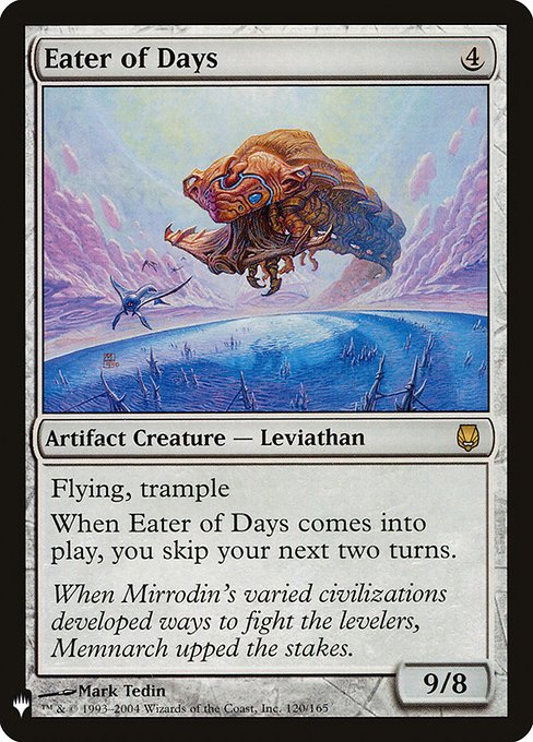 Magic the Gathering Card - Eater of Days - MTG Circle