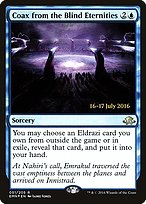 Magic the Gathering Card - Coax from the Blind Eternities - MTG Circle
