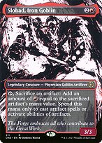 Magic the Gathering Card - Slobad, Iron Goblin - MTG Circle