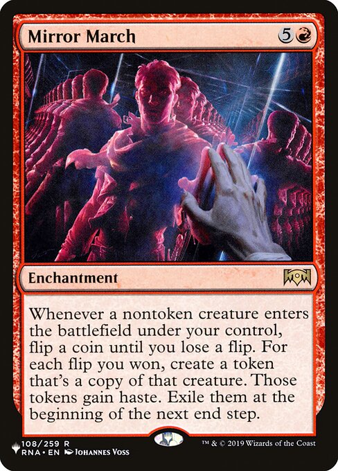 Magic the Gathering Card - Mirror March - MTG Circle