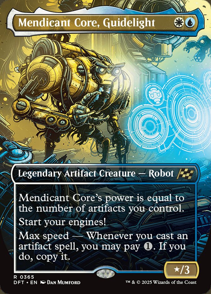 Magic the Gathering Card - Mendicant Core, Guidelight - MTG Circle