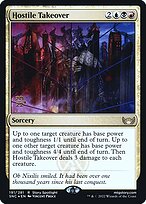Magic the Gathering Card - Hostile Takeover - MTG Circle