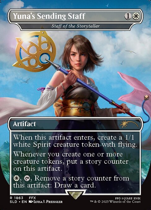 Magic the Gathering Card - Staff of the Storyteller - MTG Circle