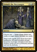 Magic the Gathering Card - Consult the Necrosages - MTG Circle