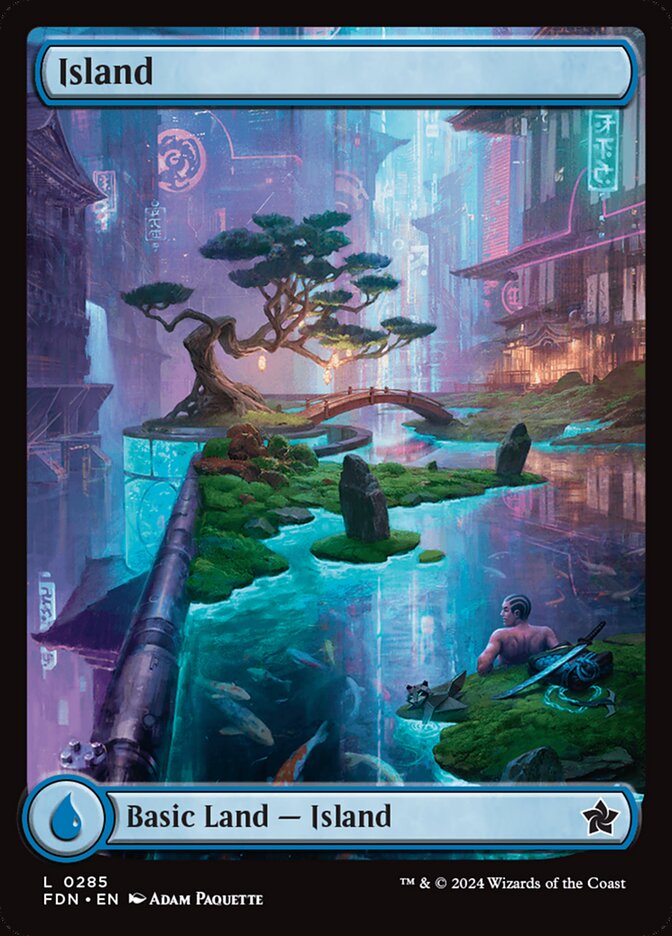Magic the Gathering Card - Island - MTG Circle