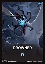 Magic the Gathering Card - Drowned - MTG Circle