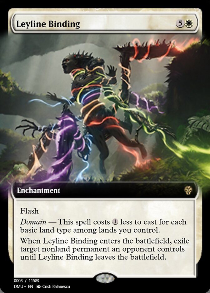 Magic the Gathering Card - Leyline Binding - MTG Circle