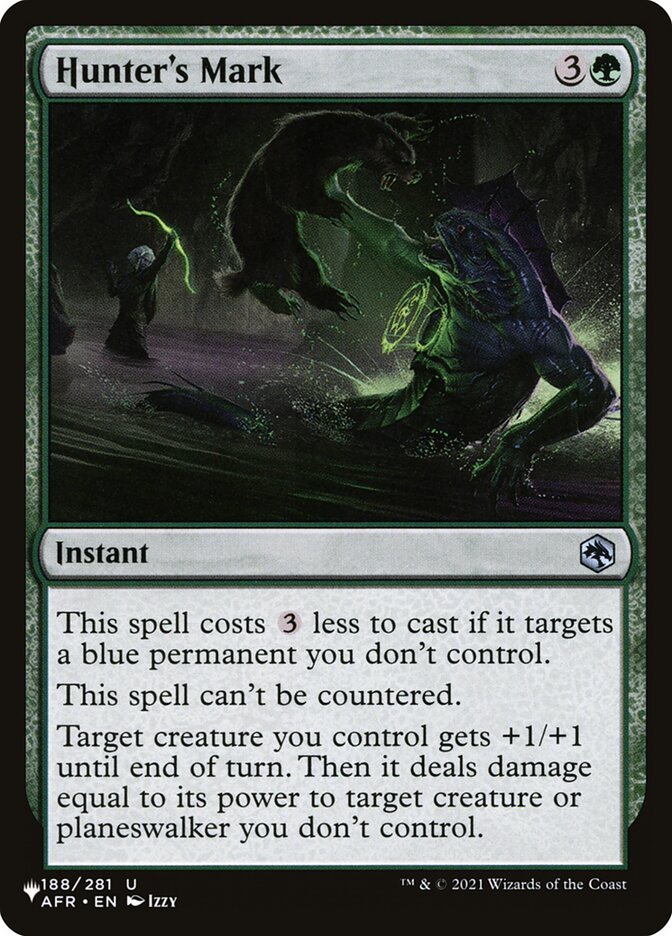 Magic the Gathering Card - Hunter's Mark - MTG Circle