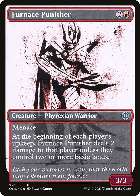 Magic the Gathering Card - Furnace Punisher - MTG Circle