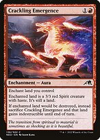 Magic the Gathering Card - Crackling Emergence - MTG Circle
