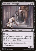 Magic the Gathering Card - Vampire Sovereign - MTG Circle